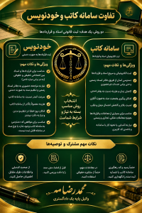 تفاوت سامانه کاتب و خودنویس قسمت 1